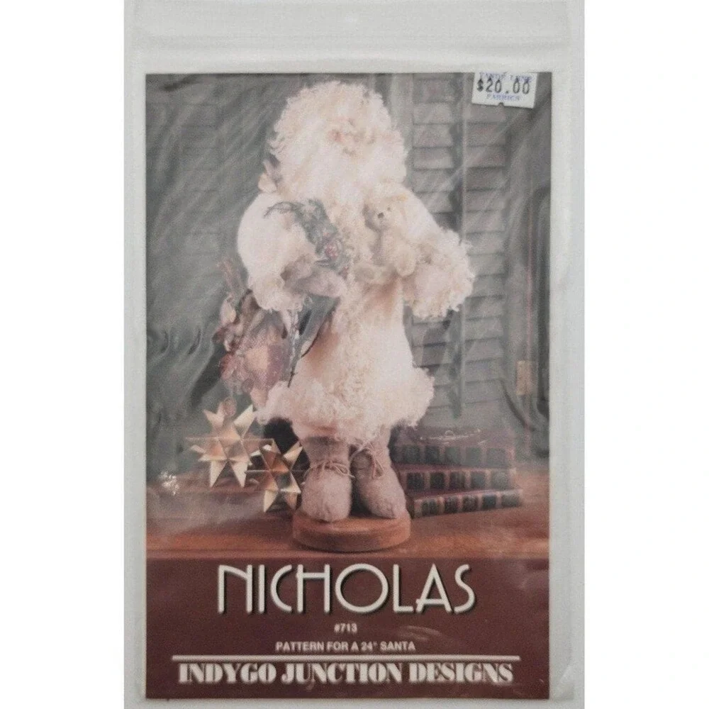 Vintage Indygo Junction Nicholas # 713 Pattern for a 24